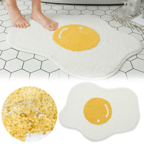 Påskeegg-baderomsteppe – Mikrofiber sklisikker dusjmatte 1