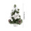 30cm Pre-Decorated Mini Christmas Tree Silver 2