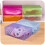 Clear Shoe Storage Boxes Foldable Stackable 5 pcs 10.8 x 4
