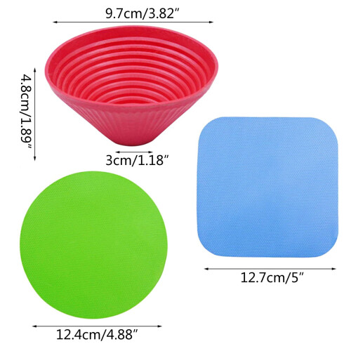 3-teilige Gummi-Greifpads für Gläser 2