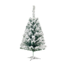 3ft Flocked PVC Christmas Tree with Metal Stand