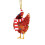 Pendentif décoratif en acrylique en forme de poulet, 8 cm 1