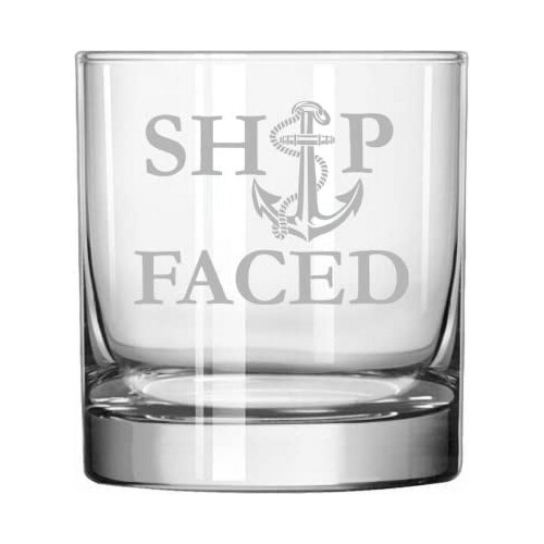 11oz Whiskyglas im Schiffsdesign