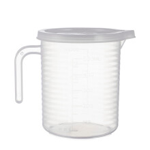 500 ml-es átlátszó PP mérőpohár fogantyúval