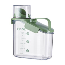 Distributeur de céréales hermétique de 1,6 L avec gobelet doseur