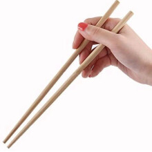 Palillos de bambú de 23 cm (9 pulgadas) envueltos individualmente.