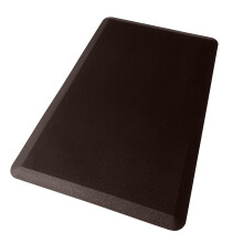 Tapis de cuisine anti-fatigue en PVC marron 44 x 71 cm