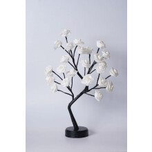 Rosenblüten-Bonsai-Baumlampe, USB-/Batteriebetrieben