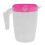 1L Red ABS Plastic Water Pitcher for Home and Parties 1