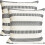 Svarta prickiga linneörngott 45x45 cm 2-pack 1