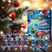 Calendrier de l'Avent de Noël 24 jours avec figurines