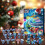Calendrier de l'Avent de Noël 24 jours avec figurines 1