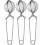 Tesil i rostfritt stål, 3-pack – Finmaskig tesil 1