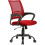 Mesh Office Chair with Armrests and Casters, Black 1