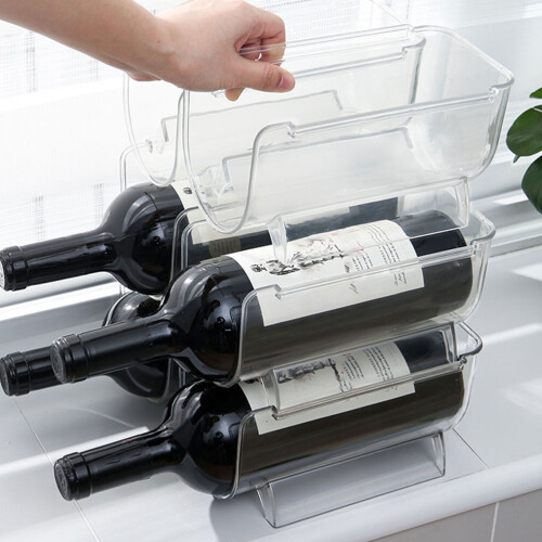 PET wijnfles organizer set (2 stuks)