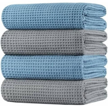 Ręcznik kąpielowy z mikrofibry 60x30 cali 430 gsm Waffle Weave4Pack