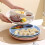 Hvetehalm middagstallerken med 3 rom og dumpling 4