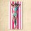 Serviette de plage surdimensionnée en coton 35 x 70 pouces 2