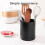 Porte-ustensiles de cuisine rotatif à 360 avec compartiments 4