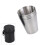 4 Stück Edelstahl-Schnapsgläser, 30 ml, stapelbare Reisebecher 3