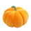 Græskarformet pude orange 18x8cm 2