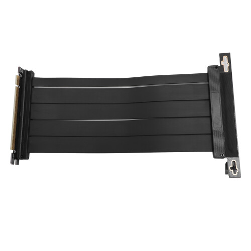 PCIe 4.0 x16 Riser-Kabel 10-Paar 30 cm Schwarz 90 2