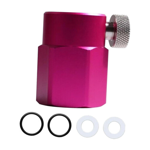 CO2-cilinder navuladapter metaal CGA320Standaard 1