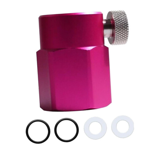 CO2-cilinder navuladapter metaal CGA320Standaard 2