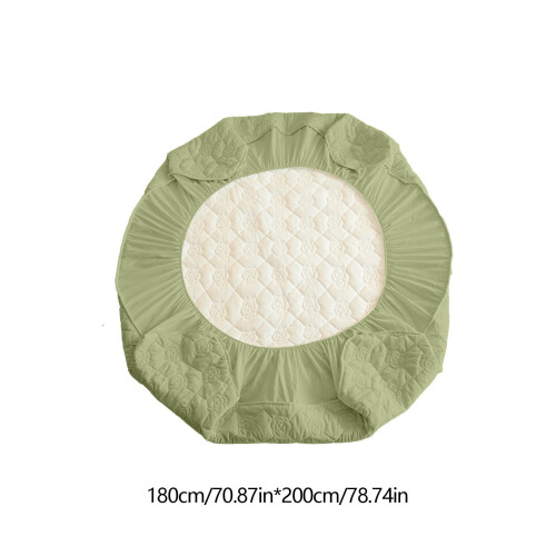 Drap-housse imperméable King Size 180 x 200 cm Vert menthe 2