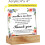 Plaque de bureau en acrylique avec support en bois 10 x 10 cm 2