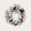 White Christmas Wreath with Berries 18 inch 4