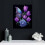 Tableau sur toile Tulipe violette – Impression HD de qualité supérieure 4