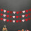 Conjunto de banner com pingente de coração (3 peças, 2,3 m) 4