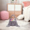 Easter Bunny Basket for Kids Fluffy Egg Hunt Bag 1 4