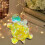 Exploding Flash Turtle Toy 2.36 x 3.54 in Yellow 2