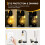 Ampoules Edison vintage A19 40W E26 2700K (lot de 4) 4