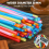 Extra lange flexibele plastic rietjes 10,24"–12,6" 6 mm diameter 3