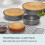 Set de 3 forme rotunde pentru tort, 17,8 x 25,4 cm 2