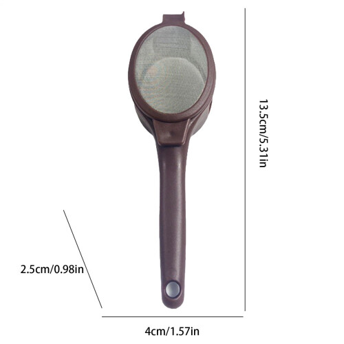 Wiederverwendbarer Kaffeefilterlöffel mit feinem Sieb und ergonomischem Design 1