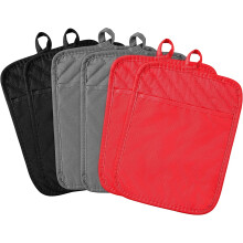 Cotton Pot Holders Heat Resistant 6 Pcs 7x9 Inch