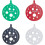 Acrylic Knitting Needle Gauge Round Sizer 4 pcs US 0-35 1