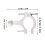 Crochet de guidon de moto ABS simple ou double 2