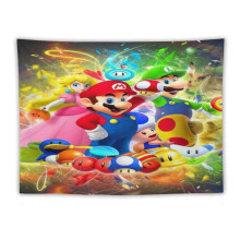 Super Mario gobelin fali dekoráció nappaliba, hálószobába