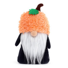 Halloween-kasvoton pohjoismainen nukkekoriste, keinosilkkiä, 13 cm