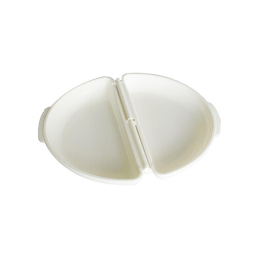 Assiette à omelette pour micro-ondes – PP, antiadhésive, 1 pièce
