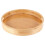 Plateau de service rond en bois 30 cm 1