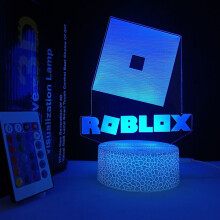 Luminária Noturna USB 3D de Anime para Mesa - Decoração