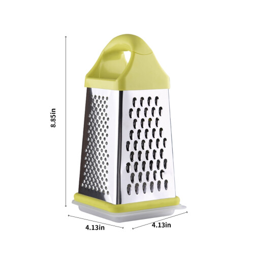 Râpe à boîte 4 en 1 en acier inoxydable vert 2