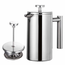 Cafetière Kayannuo double paroi en acier inoxydable 304, 1,5 L