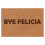 Bye Felicia coir doormat brown rectangular 16x24 in 1